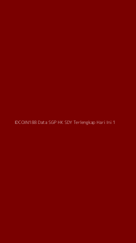 Tampilan Antarmuka Aplikasi Idcoin188 Data Sgp Hk Sdy Terlengkap Hari Ini - 1