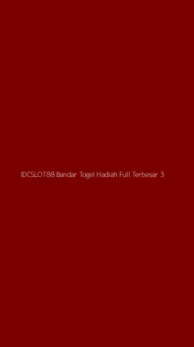Tampilan Antarmuka Aplikasi Idcslot88 Bandar Togel Hadiah Full Terbesar - 3