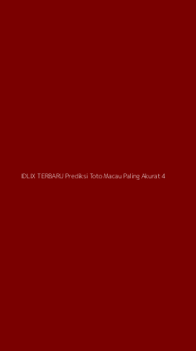 Tampilan Antarmuka Aplikasi Idlix Terbaru Prediksi Toto Macau Paling Akurat - 4