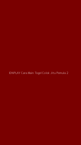 Tampilan Antarmuka Aplikasi Idnplay Cara Main Togel Colok Jitu Pemula - 2