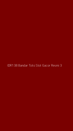Tampilan Antarmuka Aplikasi Idr138 Bandar Toto Slot Gacor Resmi - 3