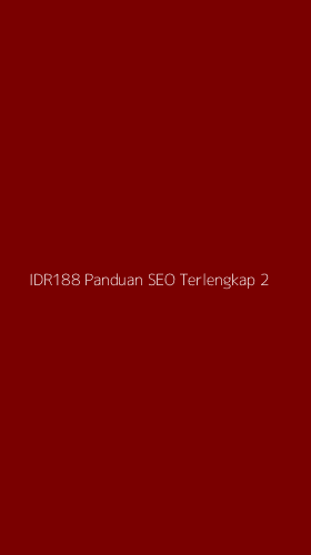 Tampilan Antarmuka Aplikasi Idr188 Panduan Seo Terlengkap - 2