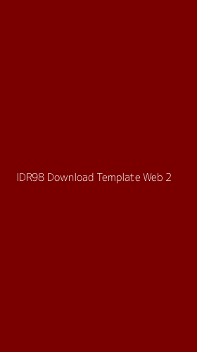 Tampilan Antarmuka Aplikasi Idr98 Download Template Web - 2