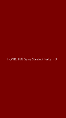Tampilan Antarmuka Aplikasi Ihokibet88 Game Strategi Terbaik - 3