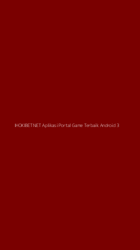 Tampilan Antarmuka Aplikasi Ihokibetnet Aplikasi Portal Game Terbaik Android - 3