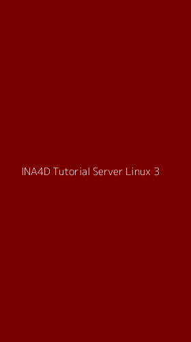 Tampilan Antarmuka Aplikasi Ina4d Tutorial Server Linux - 3