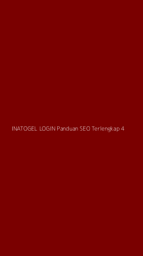 Tampilan Antarmuka Aplikasi Inatogel Login Panduan Seo Terlengkap - 4