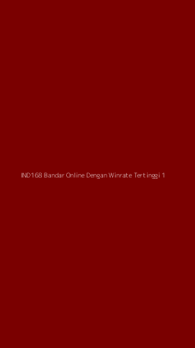 Tampilan Antarmuka Aplikasi Ind168 Bandar Online Dengan Winrate Tertinggi - 1