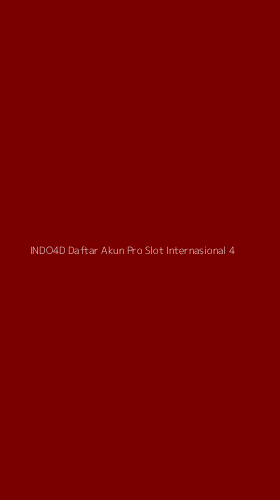 Tampilan Antarmuka Aplikasi Indo4d Daftar Akun Pro Slot Internasional - 4