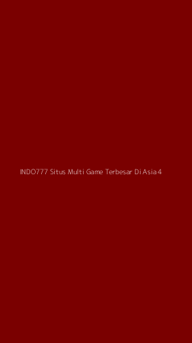 Tampilan Antarmuka Aplikasi Indo777 Situs Multi Game Terbesar Di Asia - 4