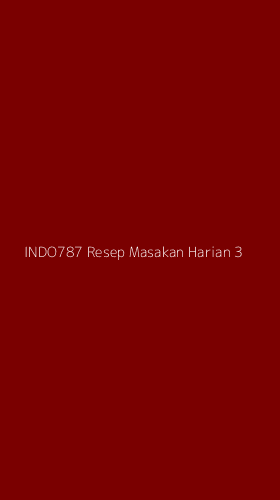 Tampilan Antarmuka Aplikasi Indo787 Resep Masakan Harian - 3