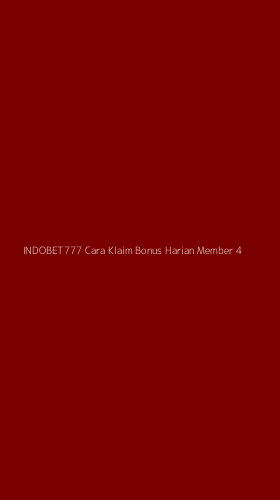 Tampilan Antarmuka Aplikasi Indobet777 Cara Klaim Bonus Harian Member - 4