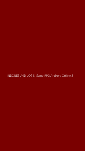 Tampilan Antarmuka Aplikasi Indonesia4d Login Game Rpg Android Offline - 3