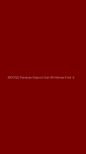 Tampilan Antarmuka Aplikasi Indoqq Panduan Deposit Dan Withdraw Kilat - 4