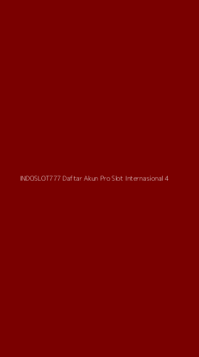 Tampilan Antarmuka Aplikasi Indoslot777 Daftar Akun Pro Slot Internasional - 4