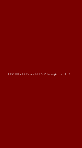 Tampilan Antarmuka Aplikasi Indosultan69 Data Sgp Hk Sdy Terlengkap Hari Ini - 1