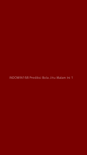 Tampilan Antarmuka Aplikasi Indowin168 Prediksi Bola Jitu Malam Ini - 1