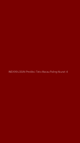 Tampilan Antarmuka Aplikasi Inex99 Login Prediksi Toto Macau Paling Akurat - 4