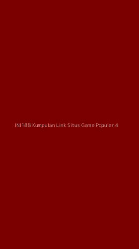 Tampilan Antarmuka Aplikasi Ini188 Kumpulan Link Situs Game Populer - 4