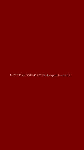 Tampilan Antarmuka Aplikasi Ini777 Data Sgp Hk Sdy Terlengkap Hari Ini - 3