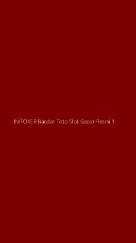 Tampilan Antarmuka Aplikasi Inipoker Bandar Toto Slot Gacor Resmi - 1