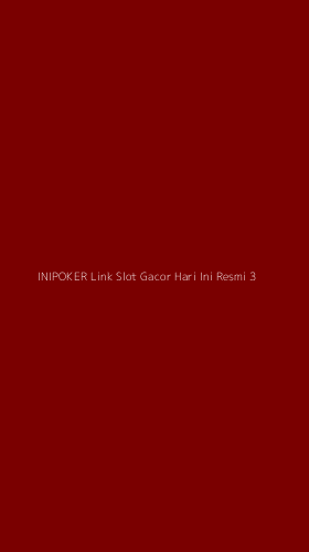 Tampilan Antarmuka Aplikasi Inipoker Link Slot Gacor Hari Ini Resmi - 3