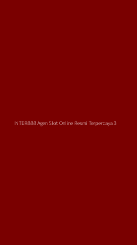 Tampilan Antarmuka Aplikasi Inter888 Agen Slot Online Resmi Terpercaya - 3