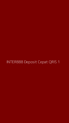 Tampilan Antarmuka Aplikasi Inter888 Deposit Cepat Qris - 1