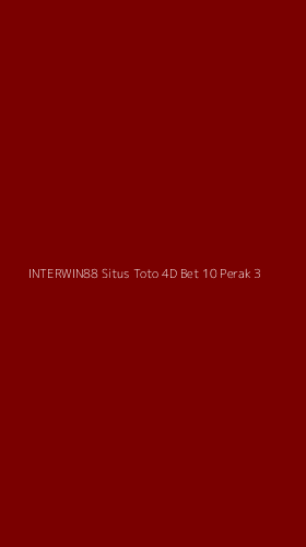 Tampilan Antarmuka Aplikasi Interwin88 Situs Toto 4d Bet 10 Perak - 3