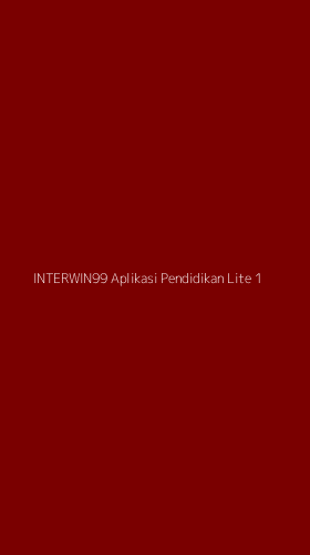 Tampilan Antarmuka Aplikasi Interwin99 Aplikasi Pendidikan Lite - 1