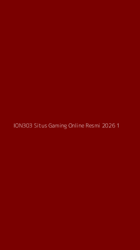 Tampilan Antarmuka Aplikasi Ion303 Situs Gaming Online Resmi 2026 - 1