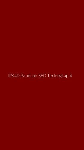 Tampilan Antarmuka Aplikasi Ipk4d Panduan Seo Terlengkap - 4
