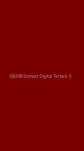 Tampilan Antarmuka Aplikasi Isb338 Dompet Digital Terbaik - 3