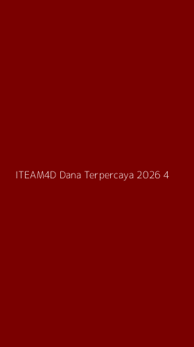 Tampilan Antarmuka Aplikasi Iteam4d Dana Terpercaya 2026 - 4
