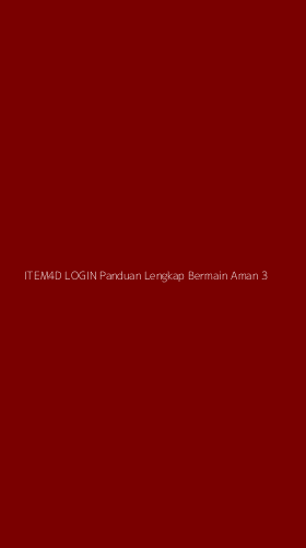 Tampilan Antarmuka Aplikasi Item4d Login Panduan Lengkap Bermain Aman - 3