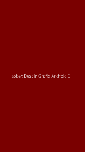 Tampilan Antarmuka Aplikasi Iaobet Desain Grafis Android - 3