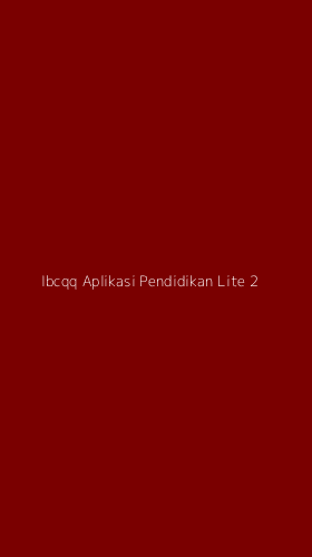 Tampilan Antarmuka Aplikasi Ibcqq Aplikasi Pendidikan Lite - 2