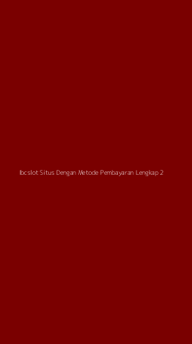 Tampilan Antarmuka Aplikasi Ibcslot Situs Dengan Metode Pembayaran Lengkap - 2