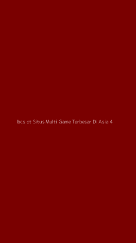 Tampilan Antarmuka Aplikasi Ibcslot Situs Multi Game Terbesar Di Asia - 4