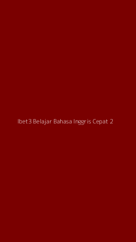 Tampilan Antarmuka Aplikasi Ibet3 Belajar Bahasa Inggris Cepat - 2