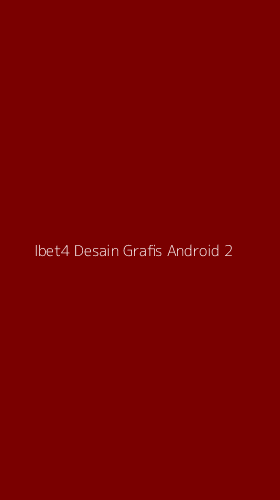 Tampilan Antarmuka Aplikasi Ibet4 Desain Grafis Android - 2