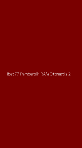 Tampilan Antarmuka Aplikasi Ibet77 Pembersih Ram Otomatis - 2