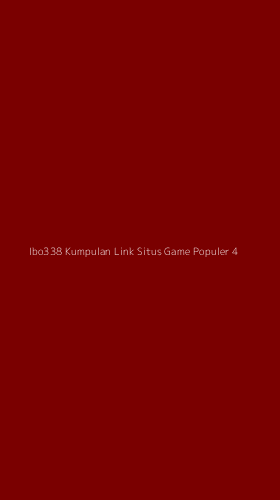 Tampilan Antarmuka Aplikasi Ibo338 Kumpulan Link Situs Game Populer - 4