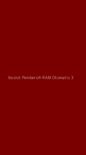 Tampilan Antarmuka Aplikasi Ibsslot Pembersih Ram Otomatis - 3