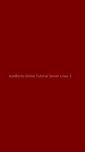 Tampilan Antarmuka Aplikasi Icon8toto Online Tutorial Server Linux - 3