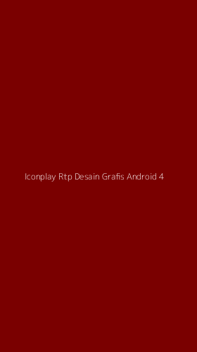 Tampilan Antarmuka Aplikasi Iconplay Rtp Desain Grafis Android - 4