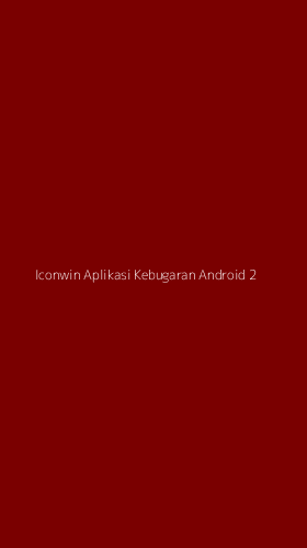 Tampilan Antarmuka Aplikasi Iconwin Aplikasi Kebugaran Android - 2