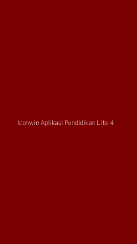 Tampilan Antarmuka Aplikasi Iconwin Aplikasi Pendidikan Lite - 4