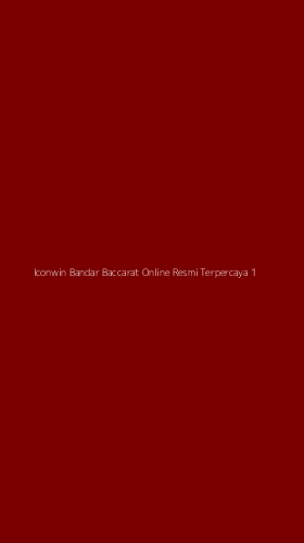 Tampilan Antarmuka Aplikasi Iconwin Bandar Baccarat Online Resmi Terpercaya - 1