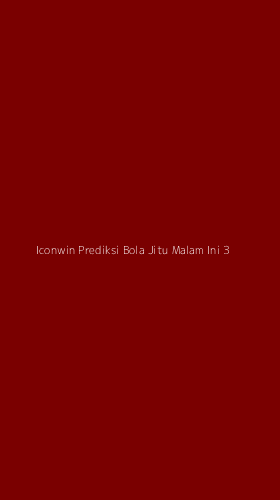Tampilan Antarmuka Aplikasi Iconwin Prediksi Bola Jitu Malam Ini - 3